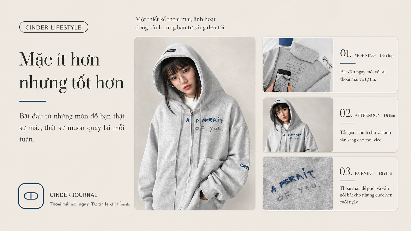 Mặc ít hơn nhưng tốt hơn: bắt đầu từ những món đồ bạn thật sự mặc
