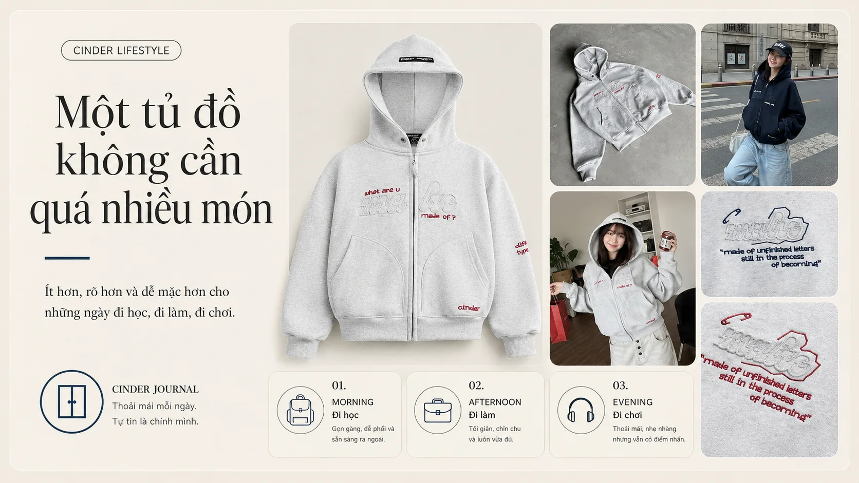 Một tủ đồ không cần quá nhiều món: xây dựng phong cách dễ mặc mỗi ngày