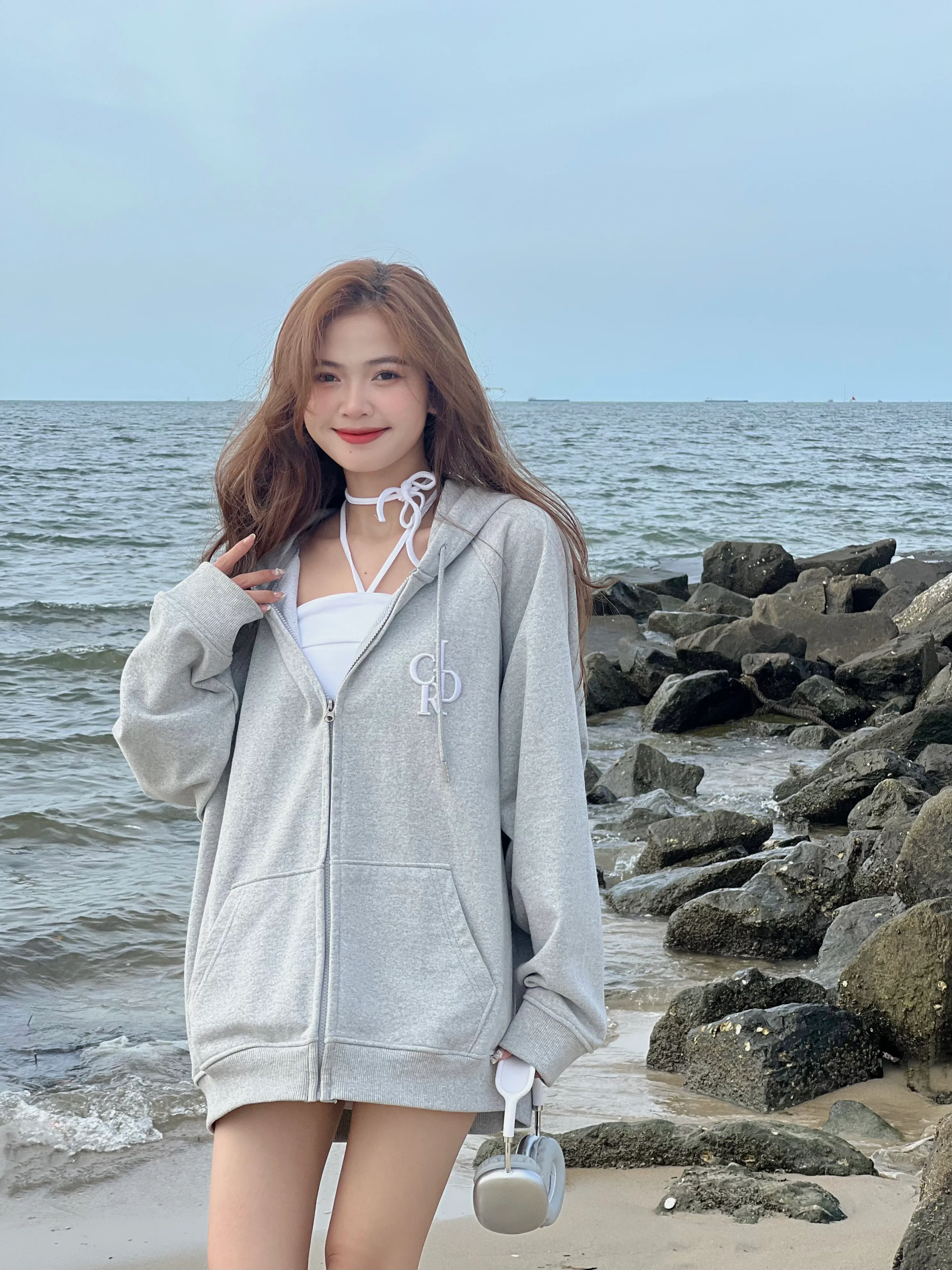 Alphabet - Hoodie Zip