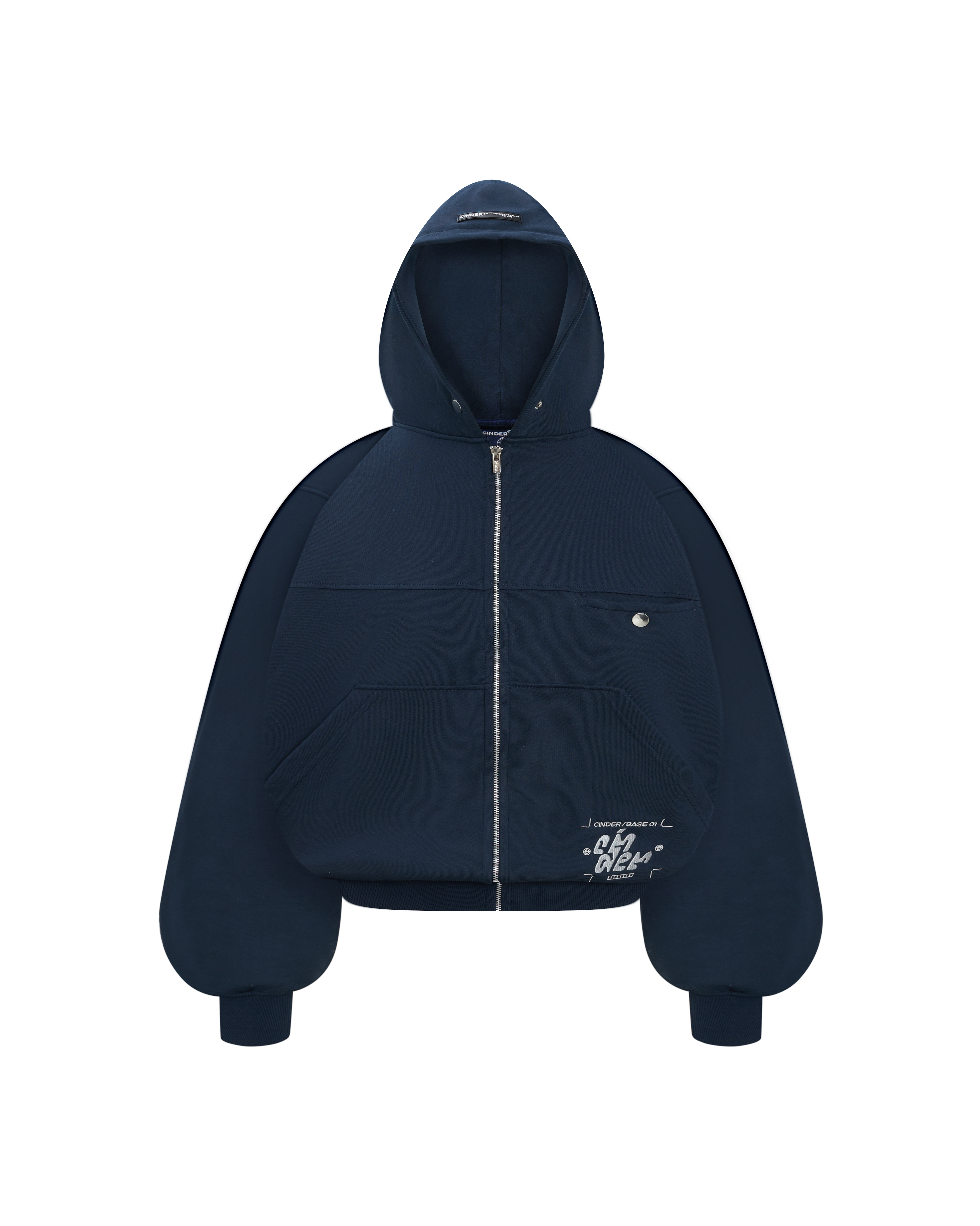 Base - Hoodie Zip Boxy