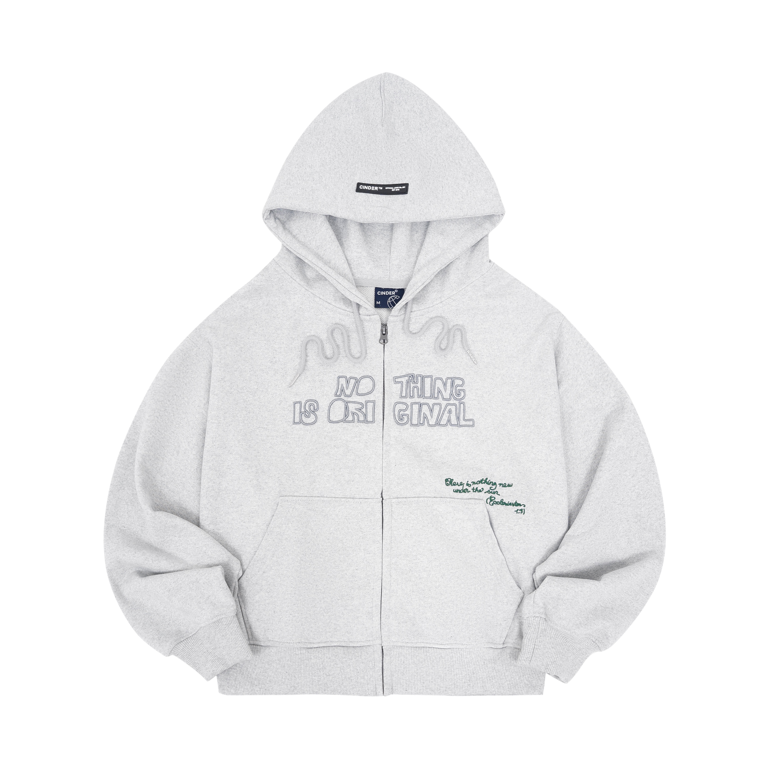 Original - Hoodie Zip Boxy