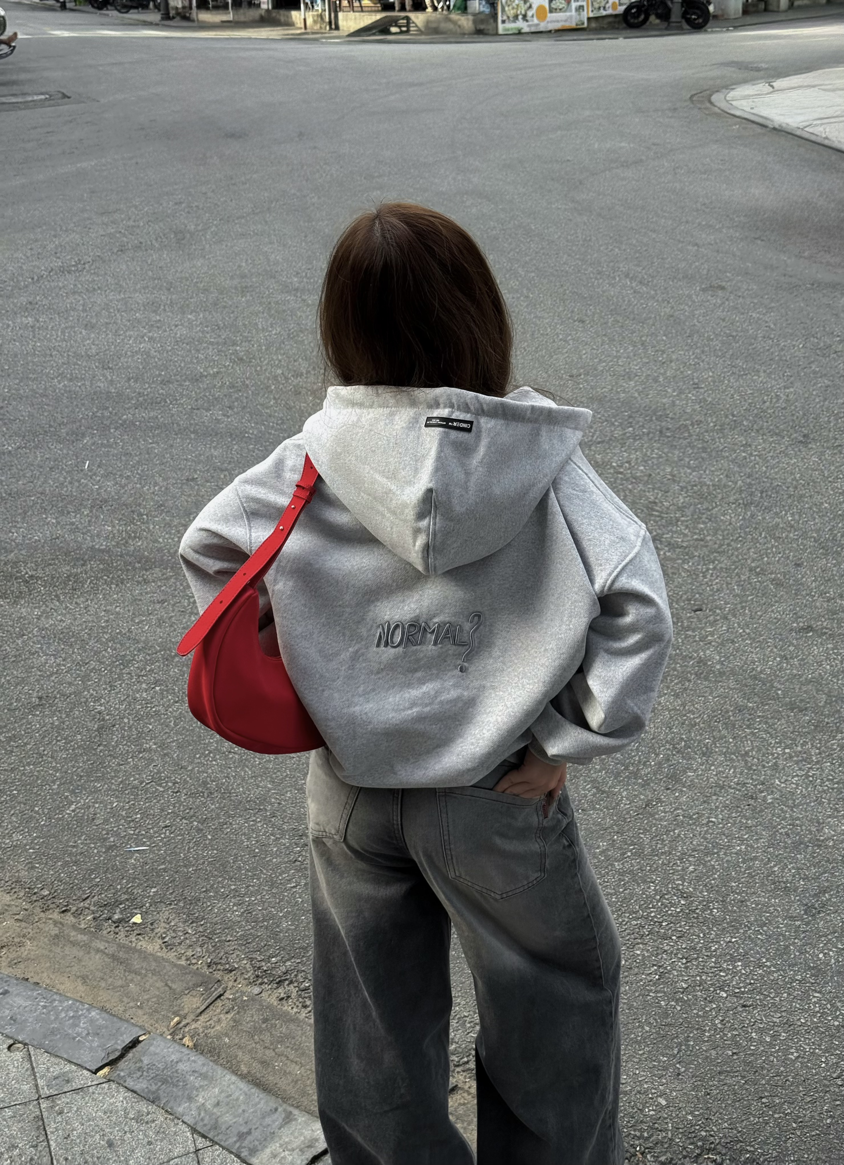 Normal - Hoodie Zip Boxy