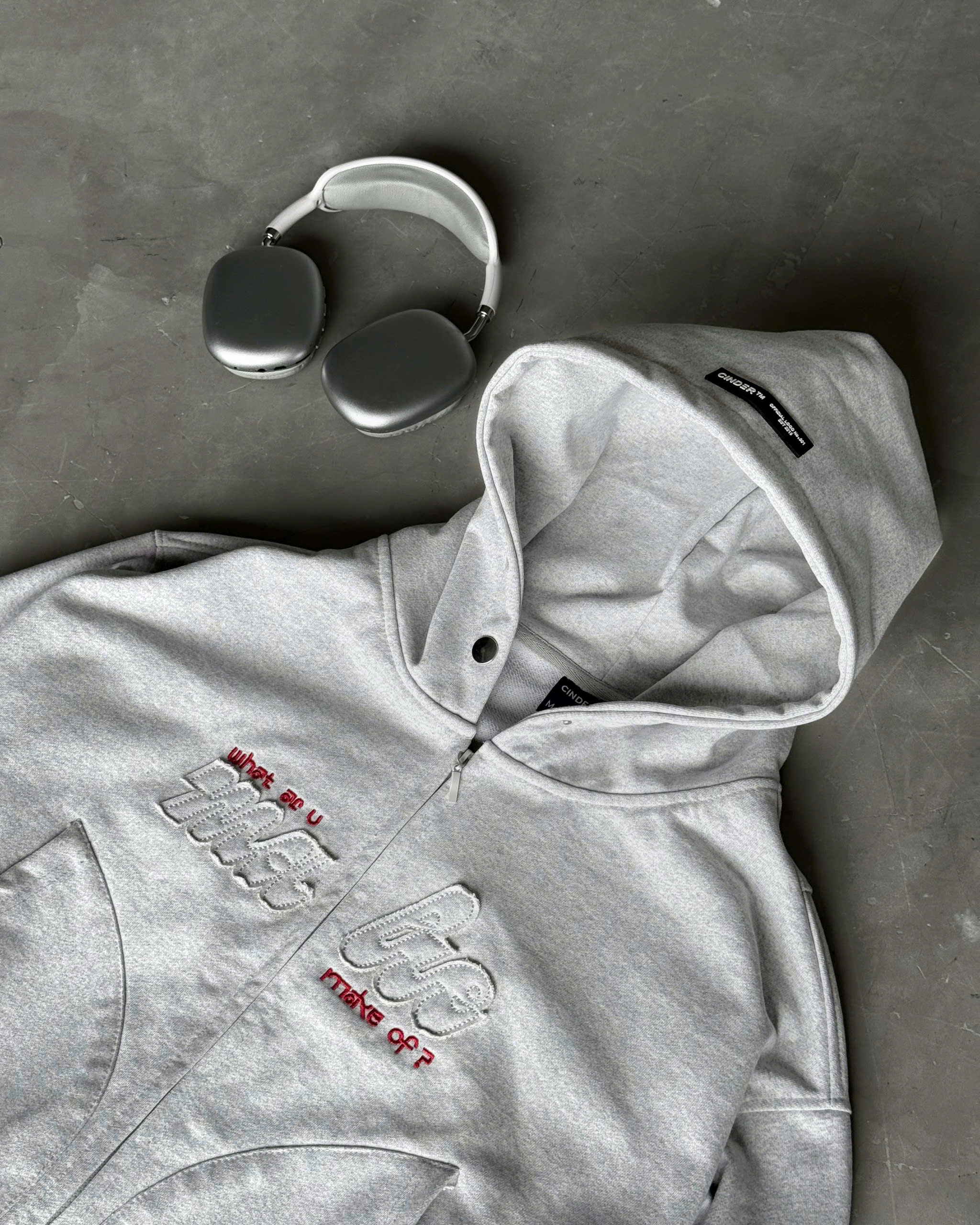 Make - Hoodie Zip Boxy