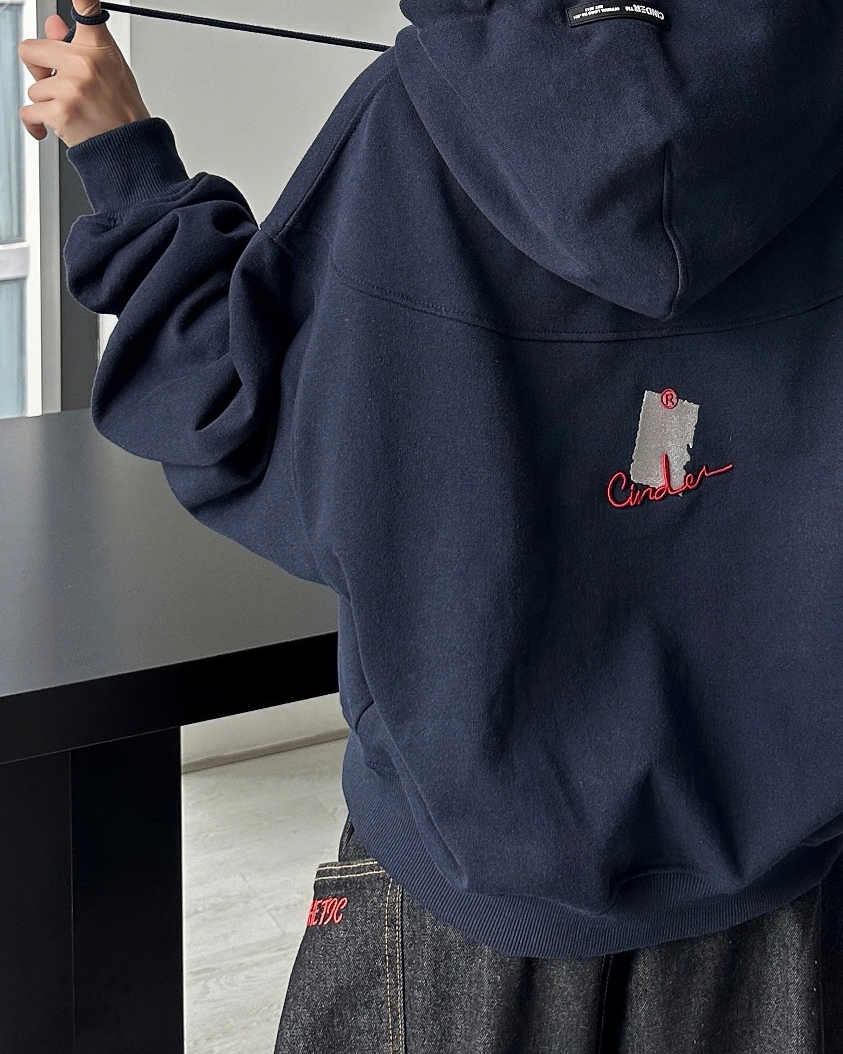 Original - Hoodie Zip Boxy