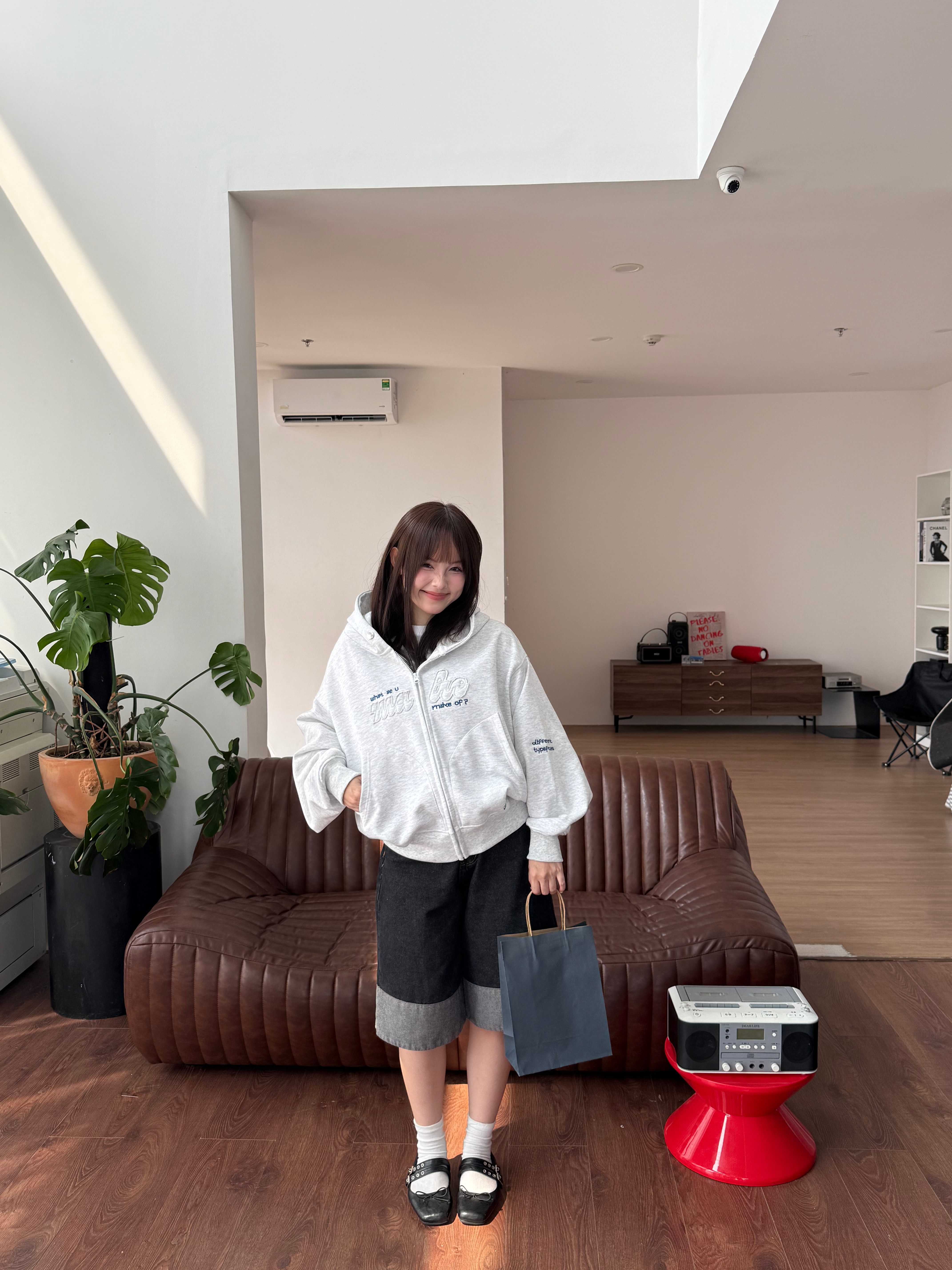 Make - Hoodie Zip Boxy