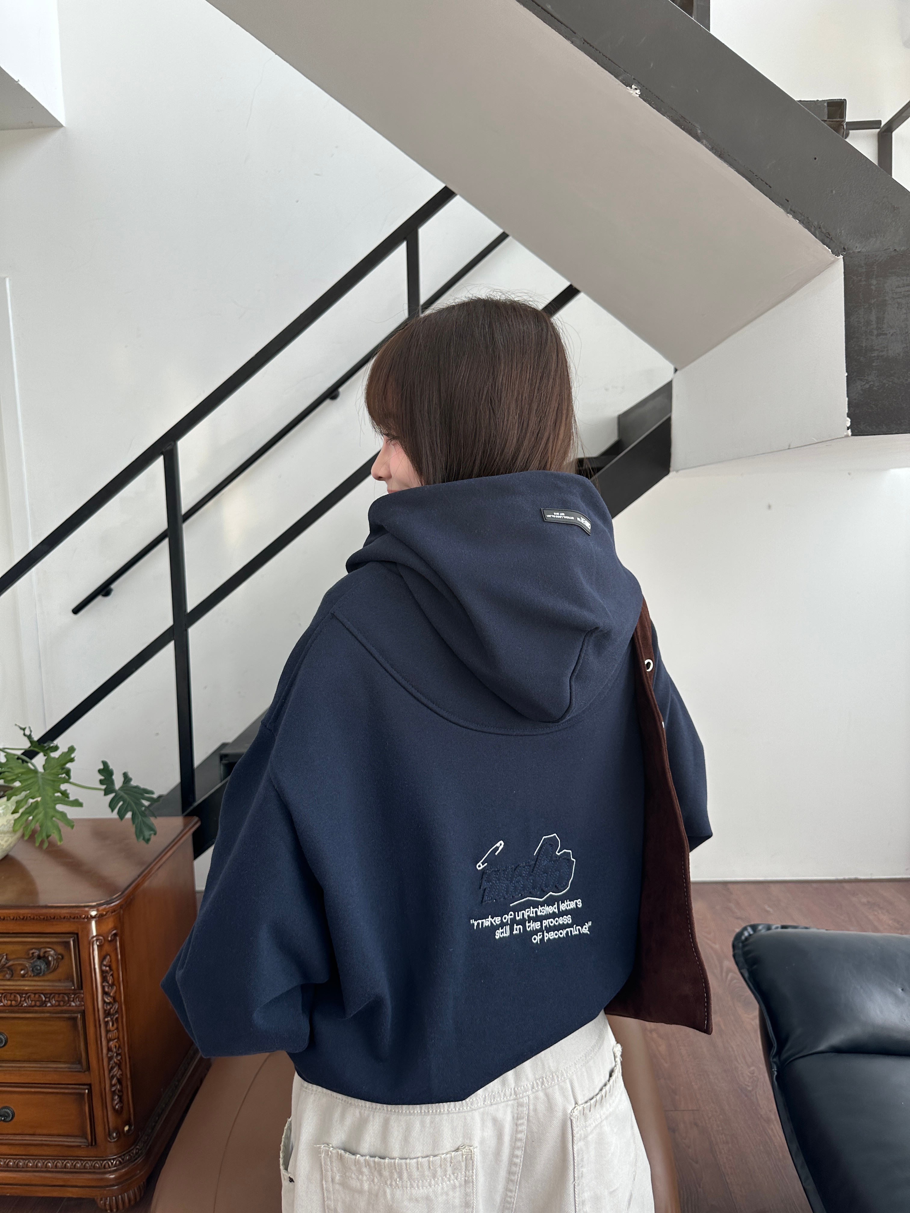 Make - Hoodie Zip Boxy