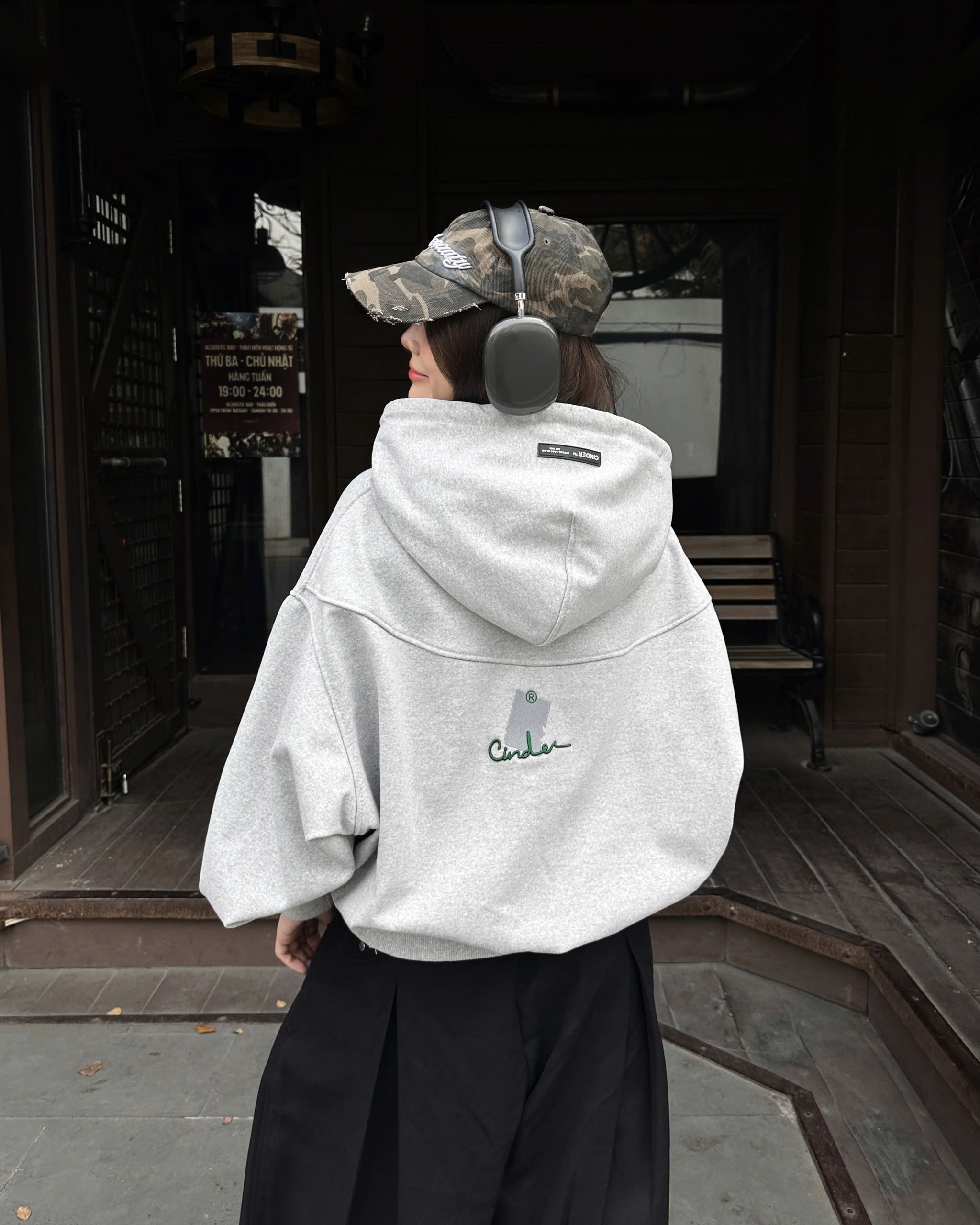 Original - Hoodie Zip Boxy