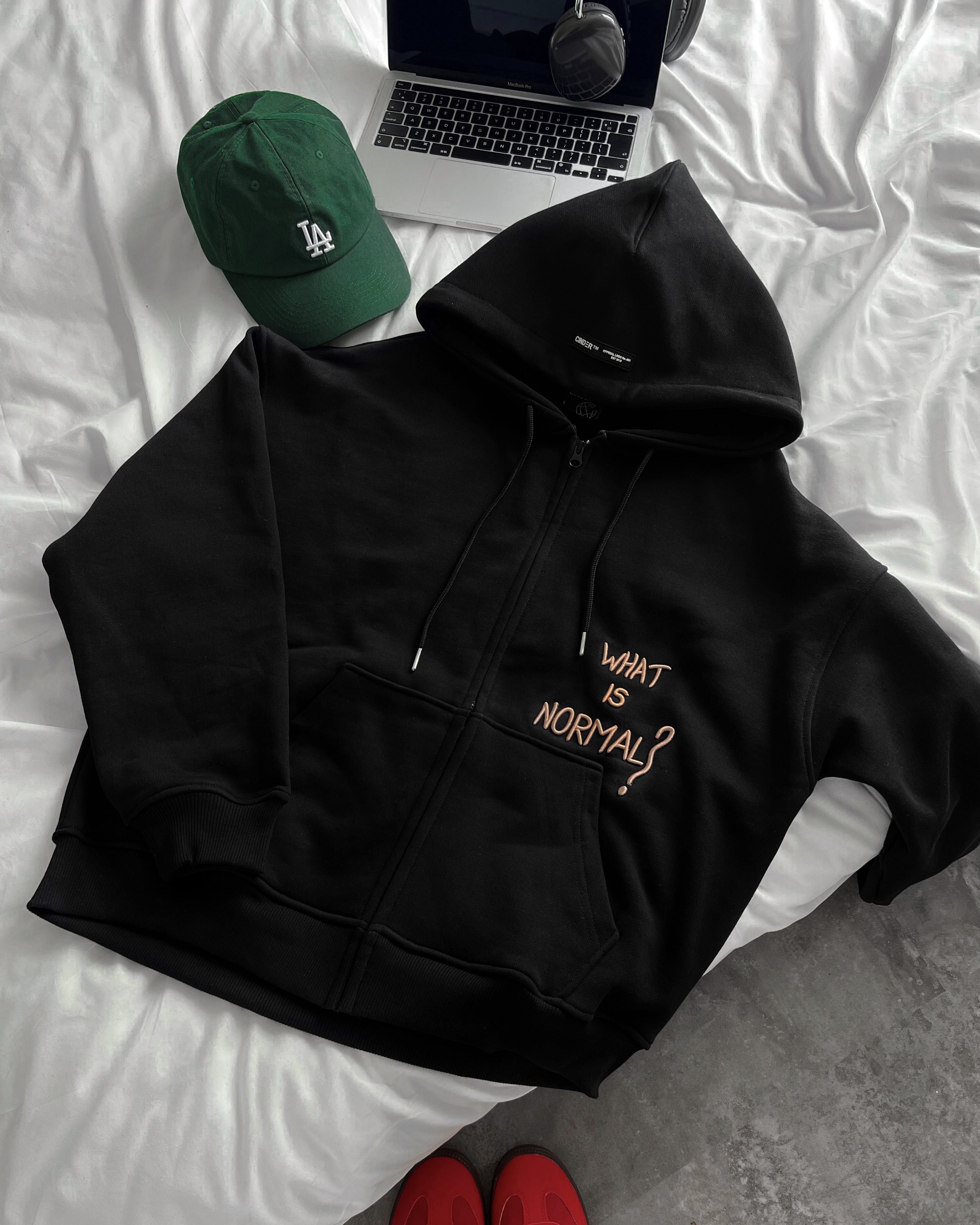 Normal - Hoodie Zip Boxy