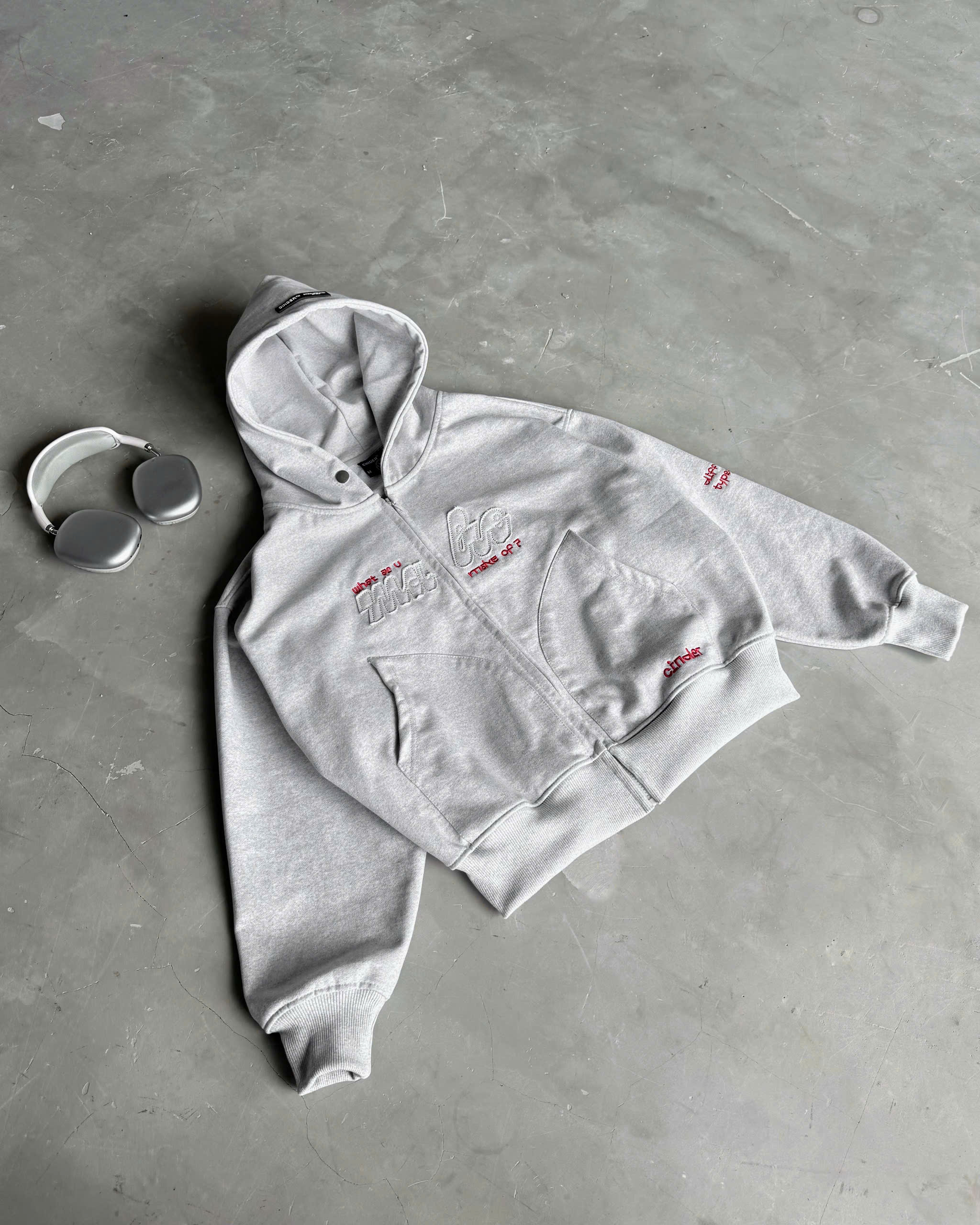 Make - Hoodie Zip Boxy