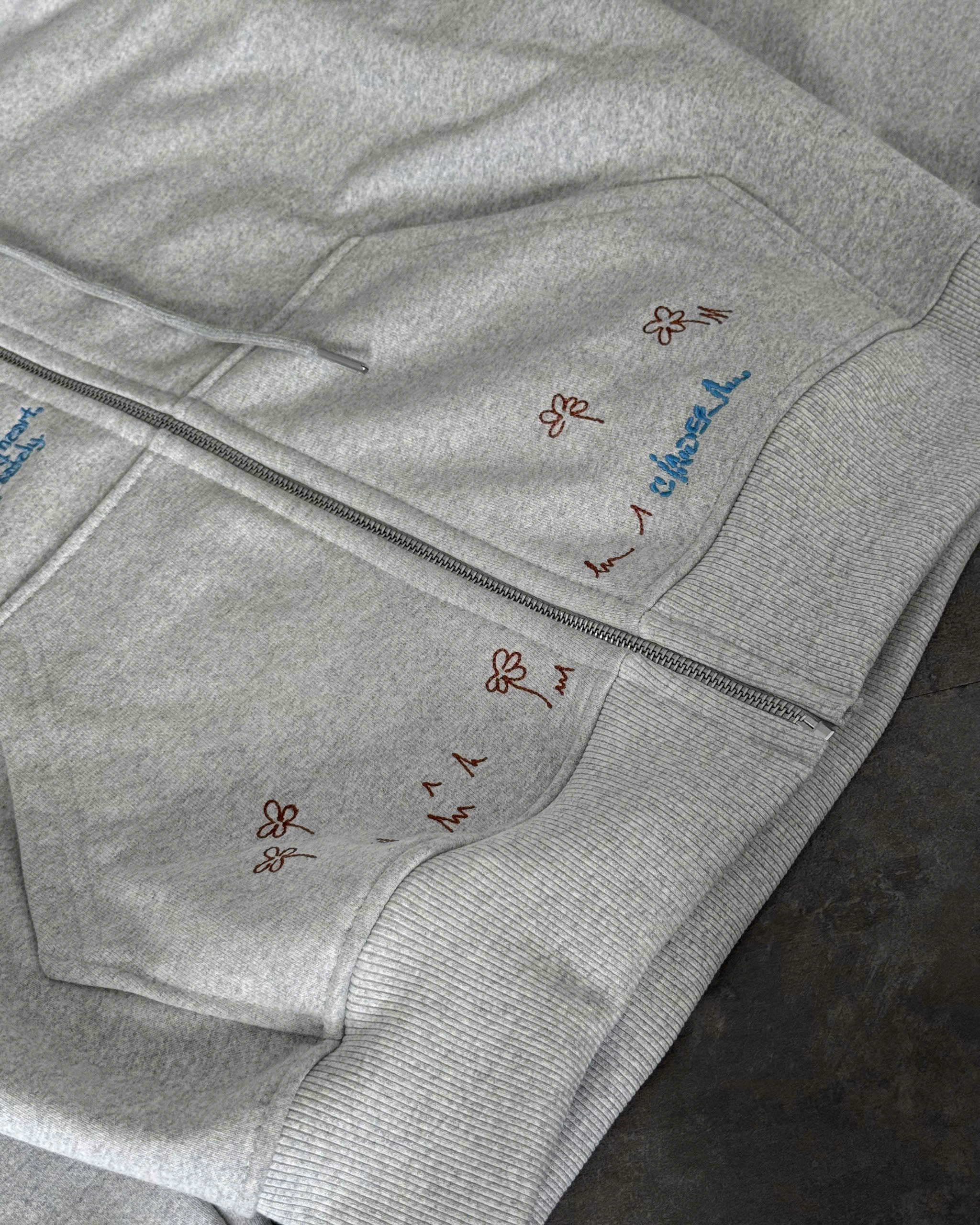 Garden - Hoodie Zip Boxy