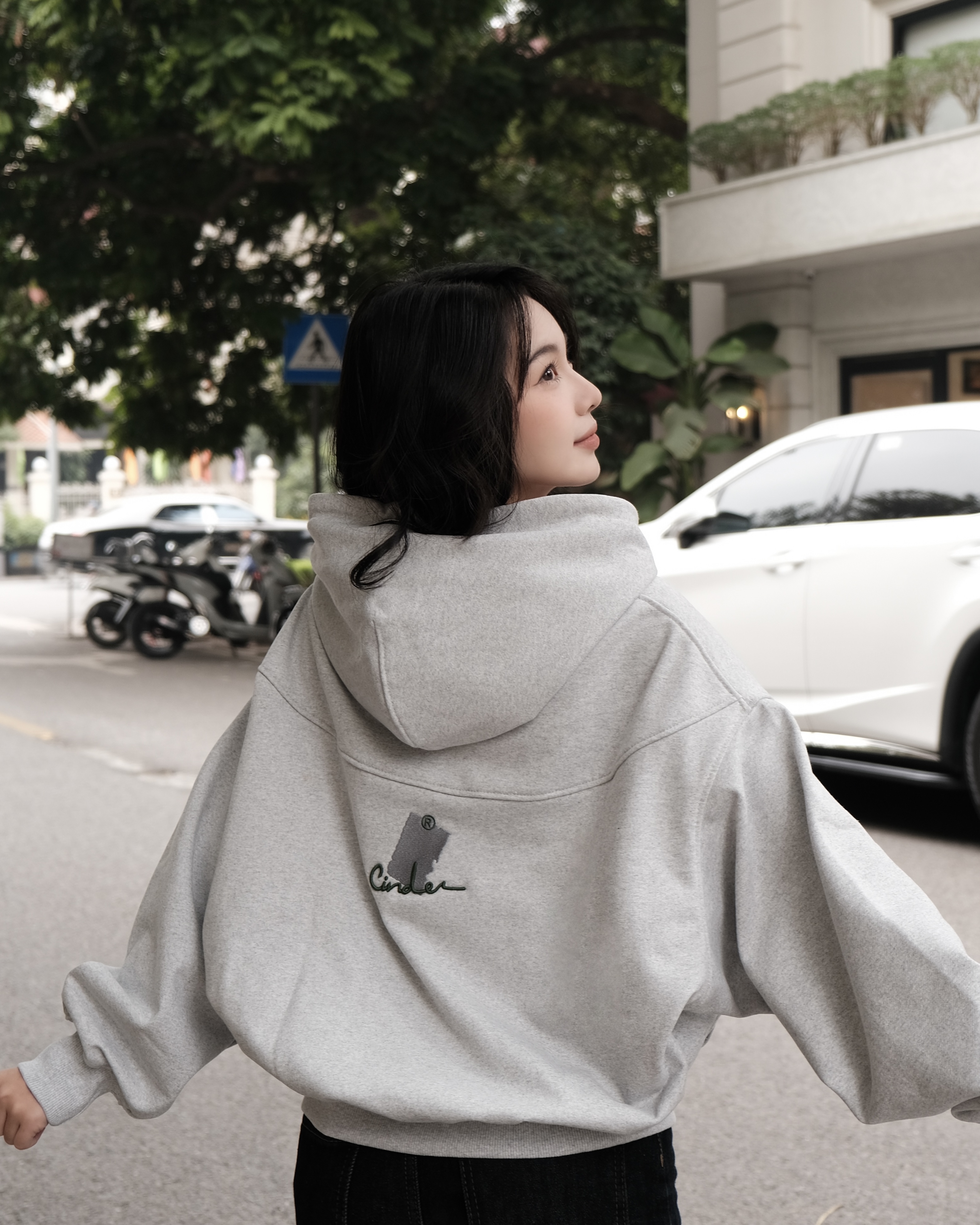 Original - Hoodie Zip Boxy