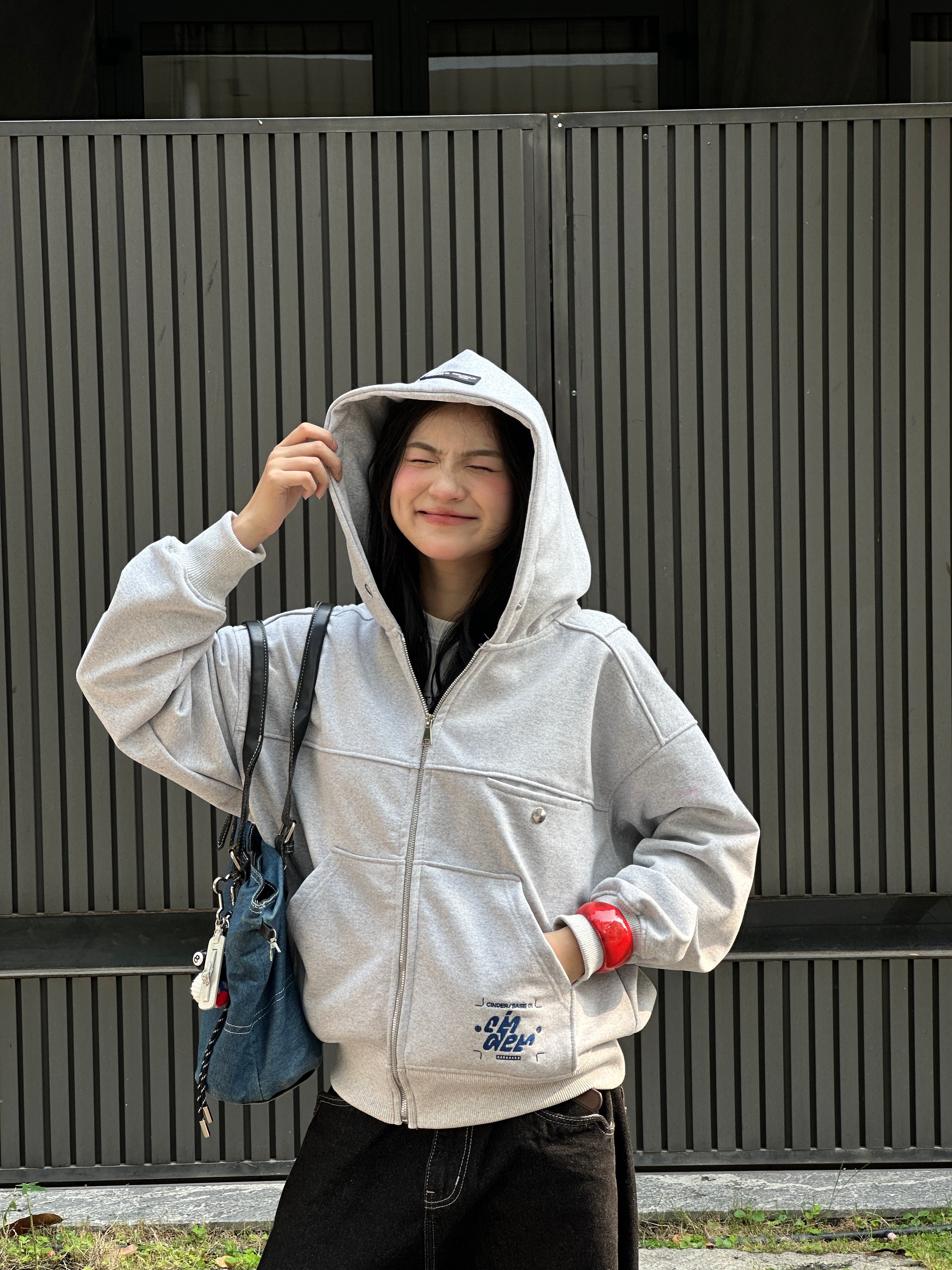 Base - Hoodie Zip Boxy