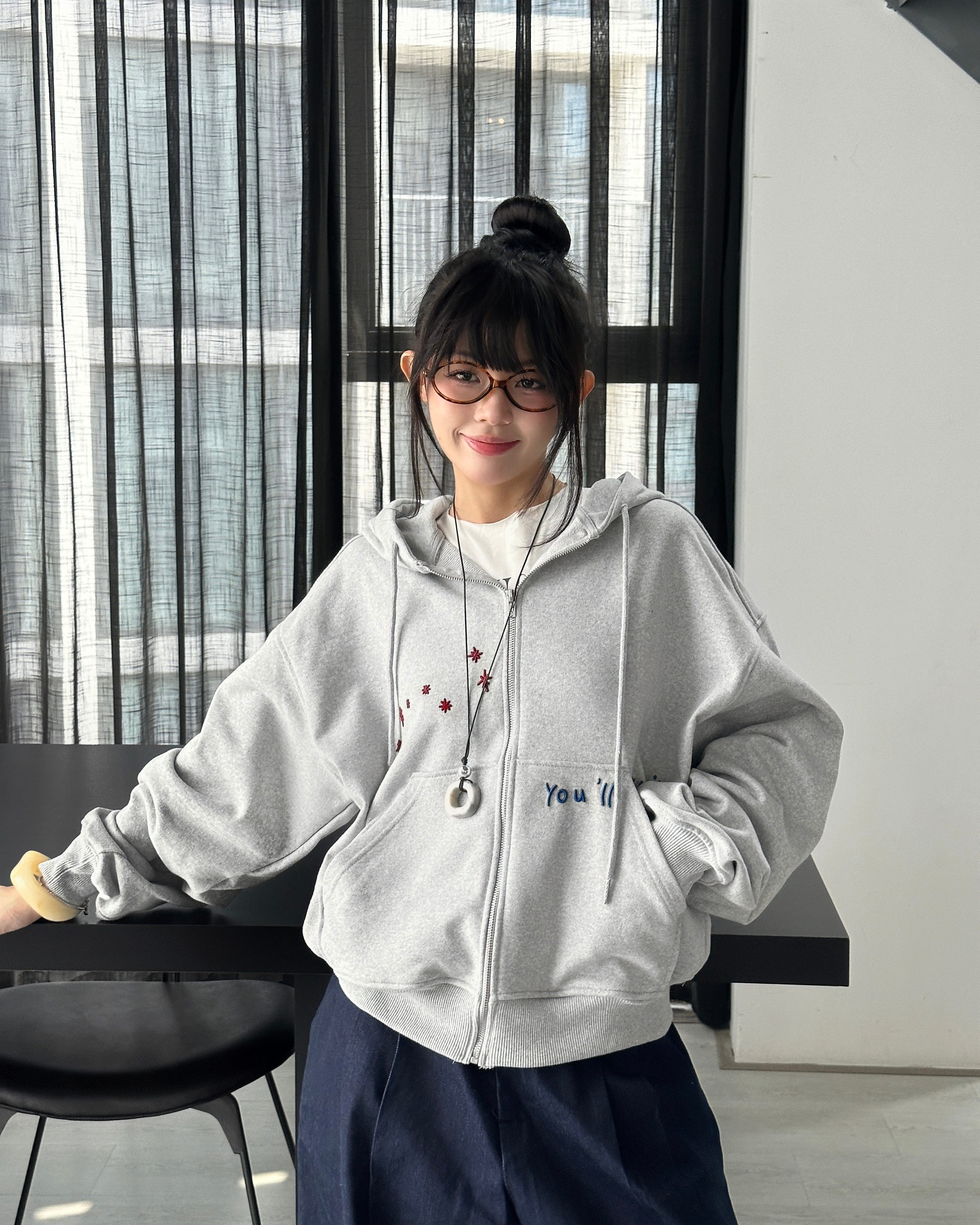 Within - Hoodie Zip Boxy